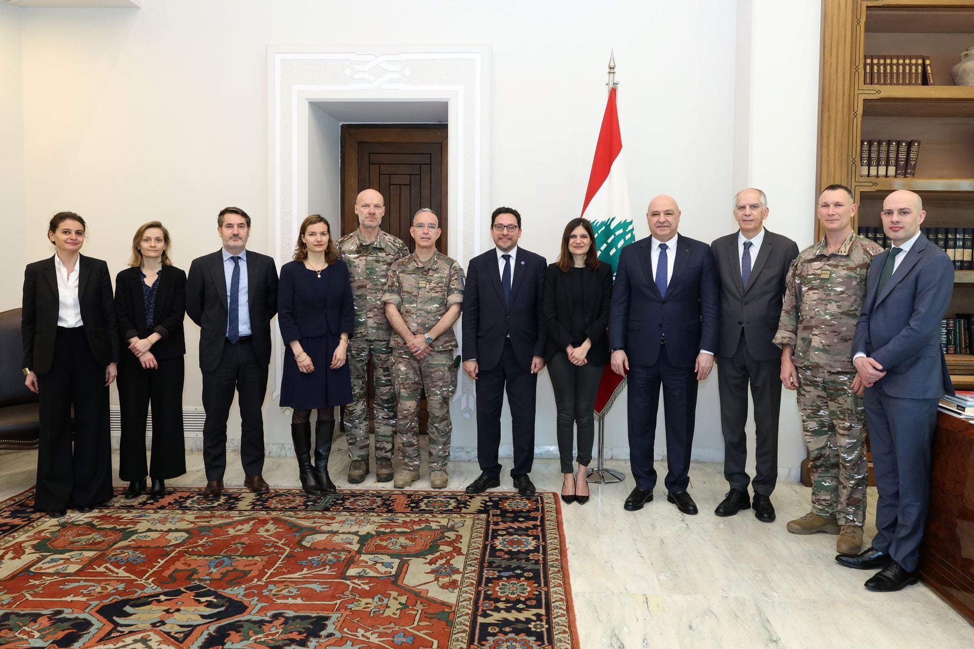 عون: الحرب لن تؤدي إلى أي نتيجة والتفاوض هو الحل الوحيد لإعادة الأمن والاستقرار إلى المنطقة